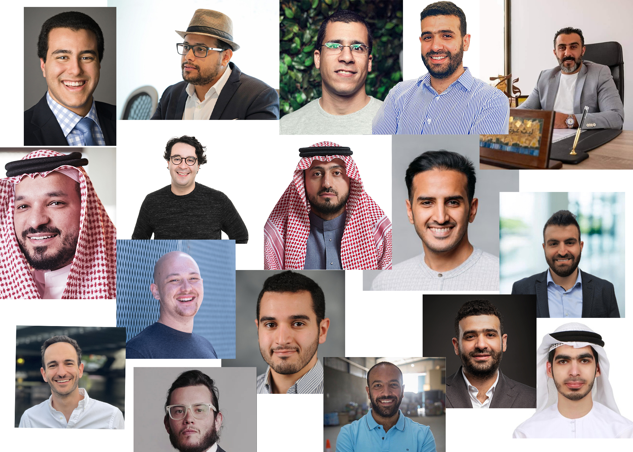 المؤثرين العرب في سن الاربعين او اقل