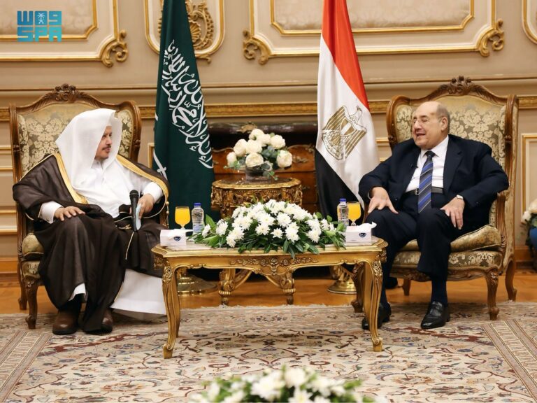 رئيس-مجلس-الشورى-يلتقي-رئيس-مجلس-الشيوخ-المصري