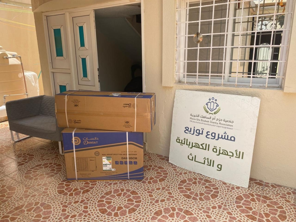 “الصيف-البارد”.-مبادرة-لتوزيع-مكيفات-على-100-أسرة-في-“أم-الساهك”