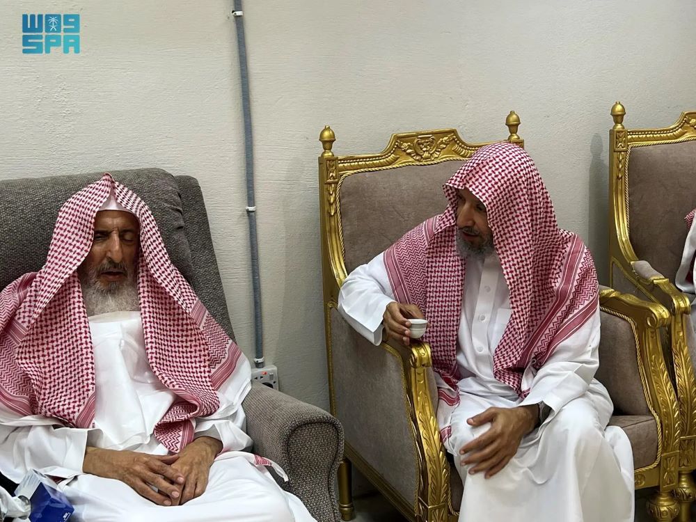مفتي-عام-المملكة-يستقبل-الشثري-والخثلان-والطيار