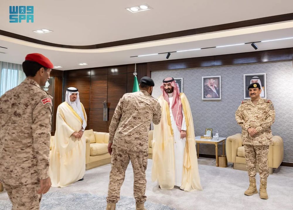وزير-الحرس-الوطني-يستقبل-قادة-الوزارة-المهنئين-بعيد-الأضحى