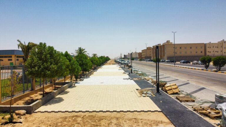 النعيرية.-إنشاء-ممشى-رياضي-لدعم-الصحة-والرياضة-في-حي-الفيصلية