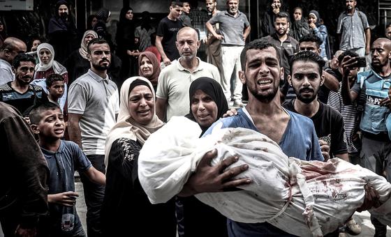 اليونيسف:-قتل-الأطفال-أثناء-انتظار-المساعدات-في-غزة-غير-مقبول