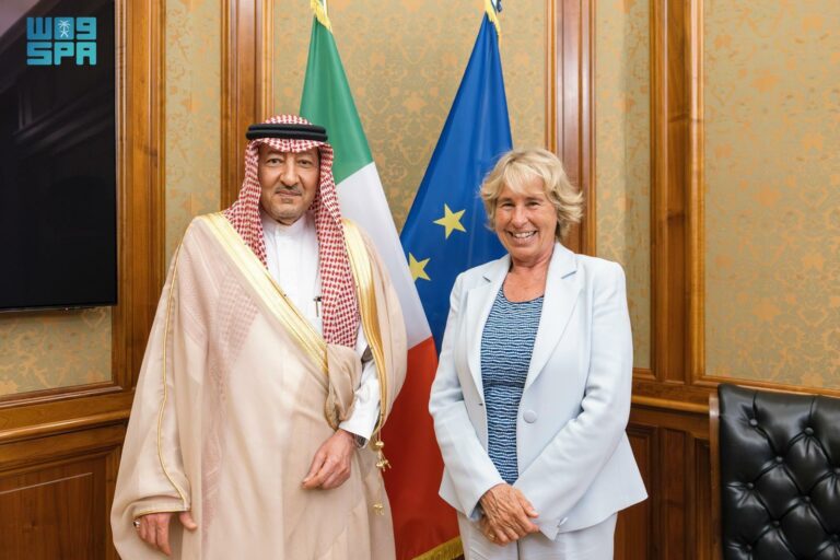 نائب-وزير-الخارجية-يلتقي-رئيسة-لجنة-الشؤون-الخارجية-والدفاع-في-مجلس-الشيوخ-الإيطالي
