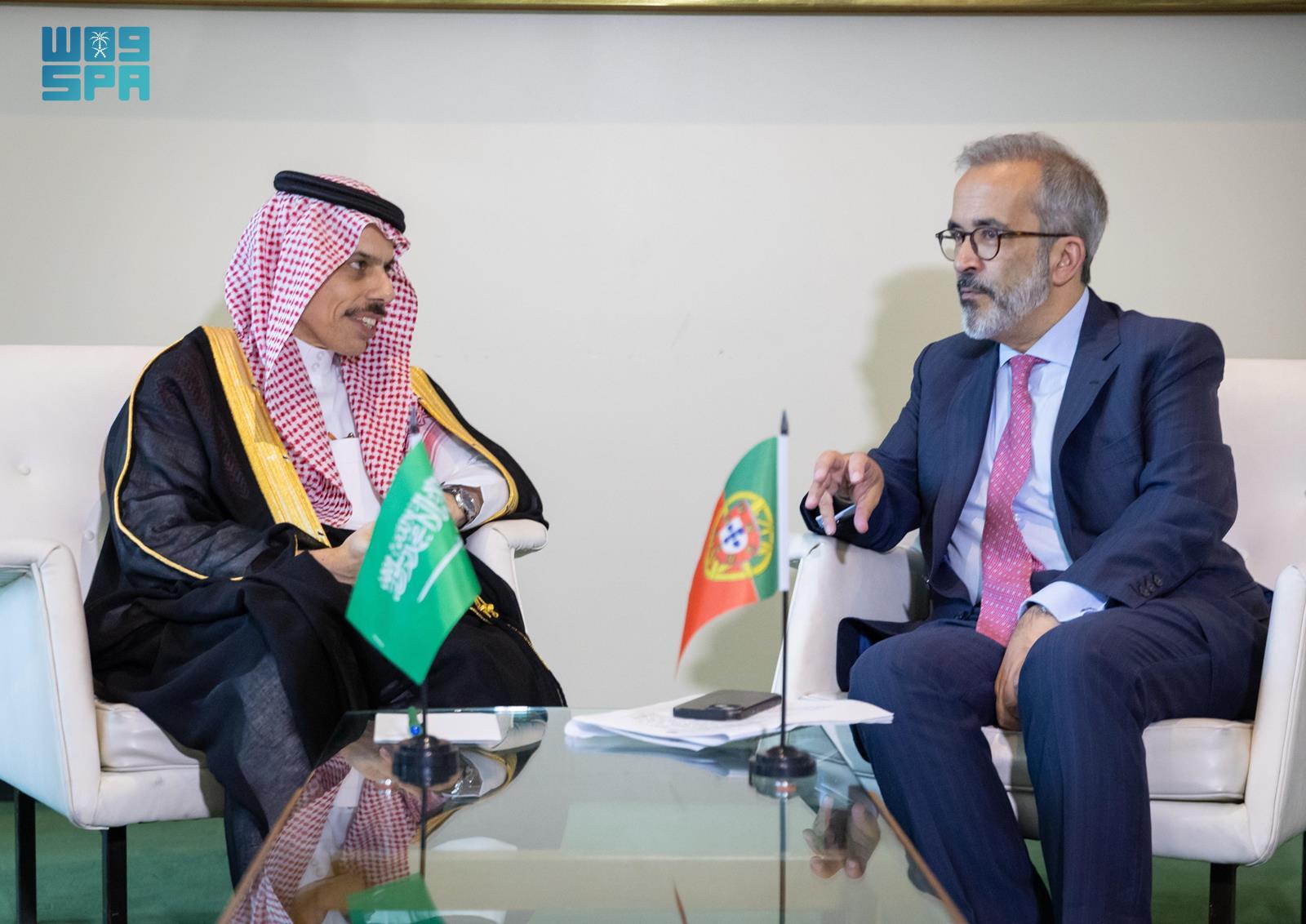 وزير-الخارجية-يلتقي-وزير-خارجية-البرتغال