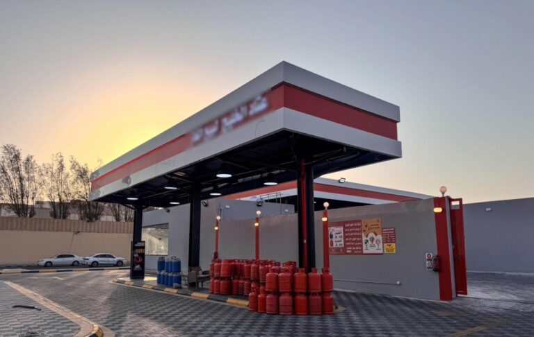 تنفيذ-أول-نموذج-مطور-لمحل-تعبئة-غاز-في-الظهران