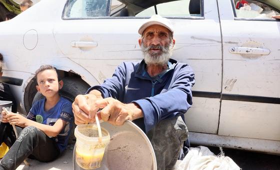 غزة-–-الأمم-المتحدة-تدعو-لدخول-مئات-الشاحنات-الإنسانية-والتجارية-يوميا- 