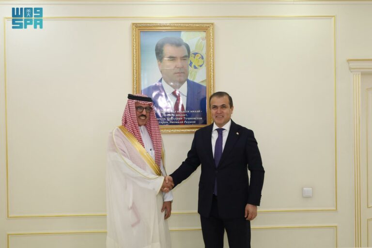 سفير-خادم-الحرمين-لدى-طاجيكستان-يلتقي-رئيس-لجنة-الاستثمار-وإدارة-أملاك-الدولة