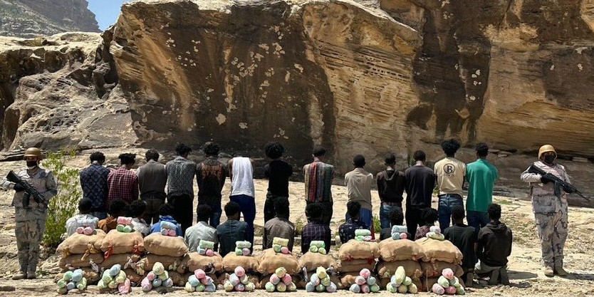 حرس-الحدود-يحبط-محاولات-تهريب-مخدرات-في-4-مناطق