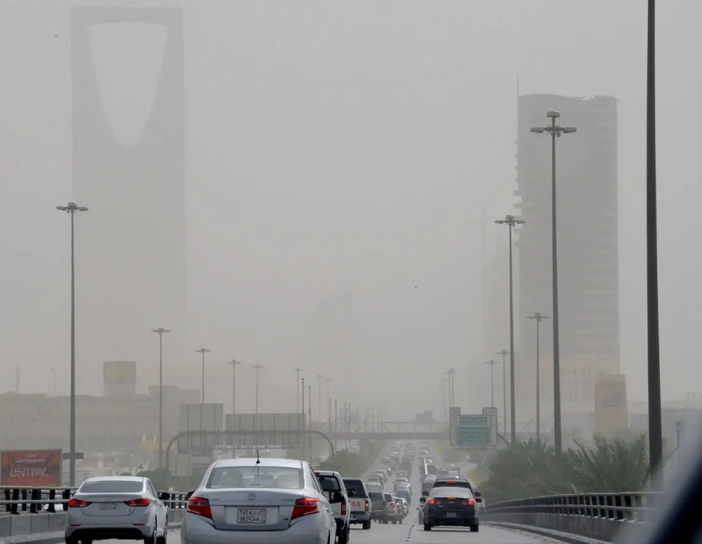 طقس-الجمعة.-أتربة-مثارة-على-أجزاء-من-الشرقية-والرياض