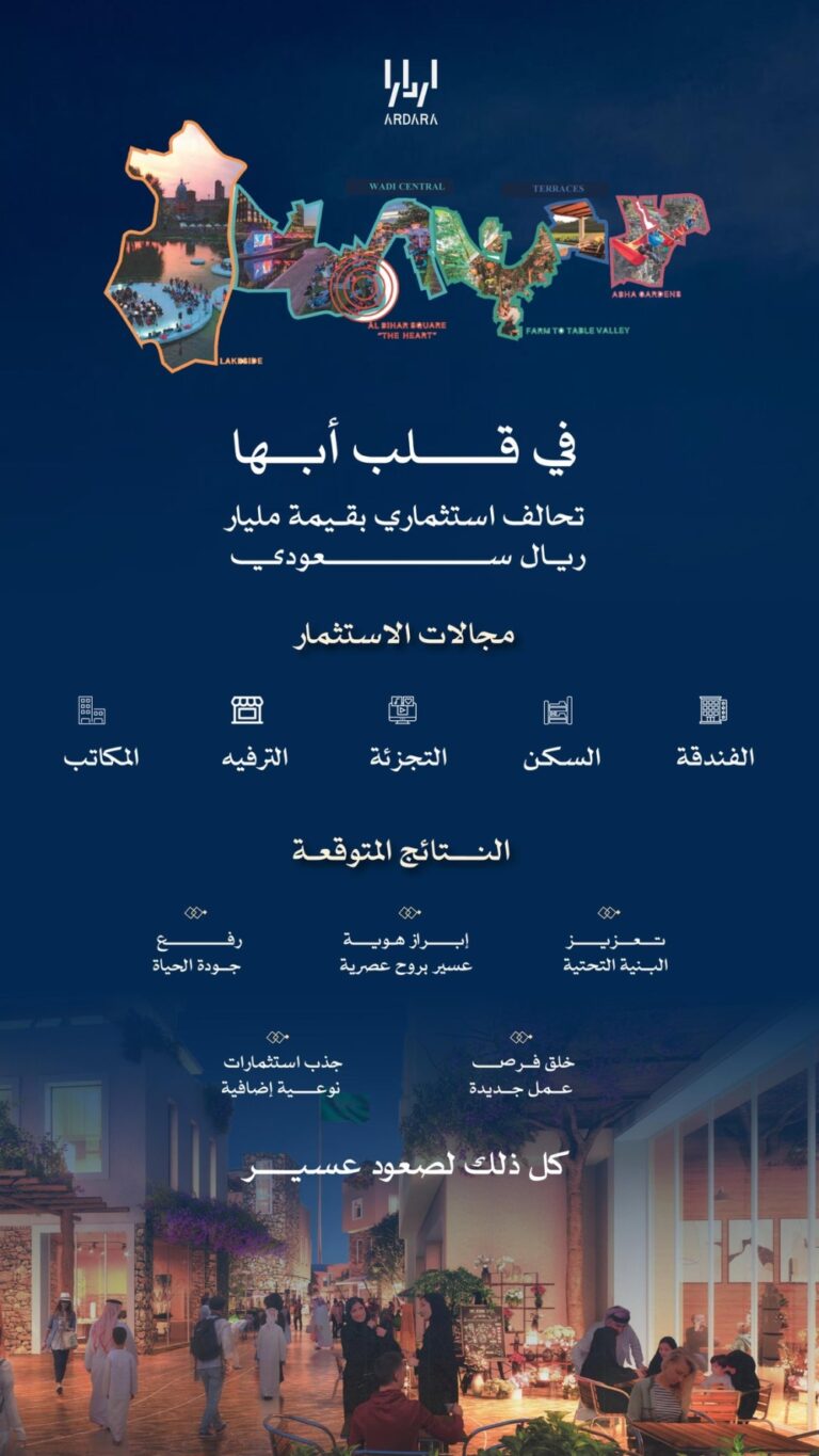 عسير.-تحالف-استثماري-بأكثر-من-مليار-ريال-لتطوير-مشروع-وادي-أبها