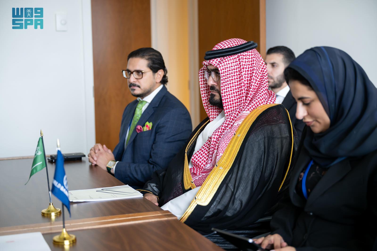 “وزير-الاقتصاد”-يناقش-مع-رئيس-البنك-الدولي-آخر-التطورات-الاقتصادية-الإقليمية-والعالمية