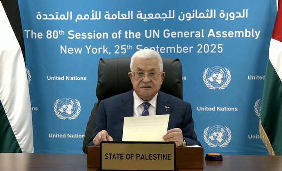 محمود-عباس:-قطاع-غزة-جزء-لا-يتجزأ-من-فلسطين،-ولن-يكون-لحماس-دور-في-الحكم،-ولا-نريد-دولة-مسلحة