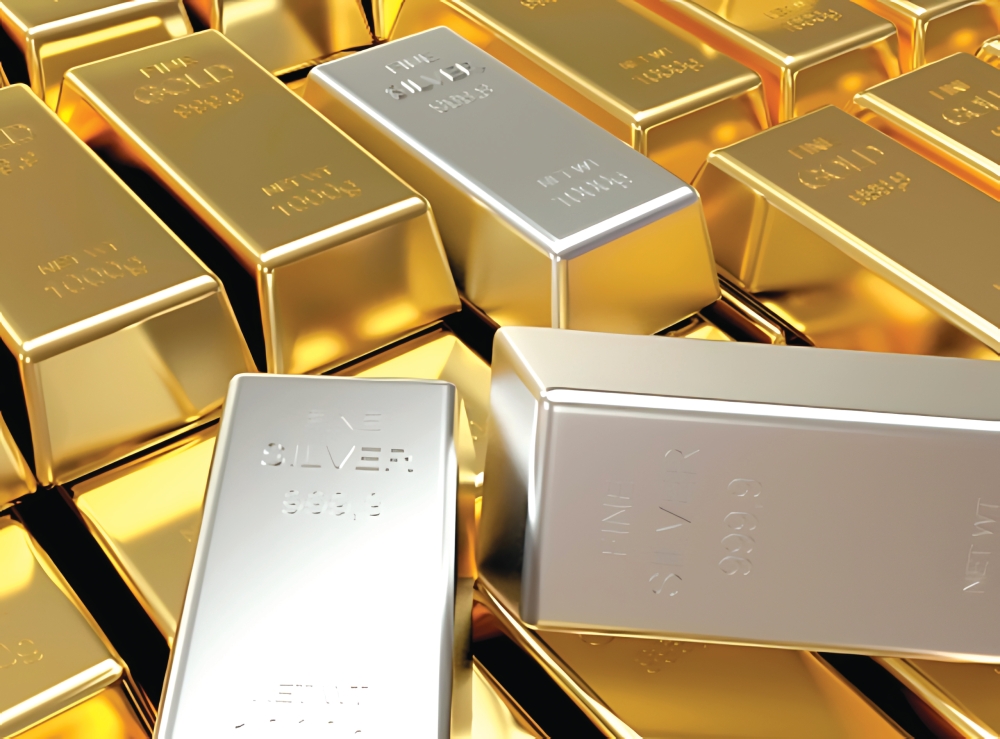 الذهب-يستقر-فوق-4000-دولار.-والفضة-تتجاوز-50-دولارًا-لأول-مرة