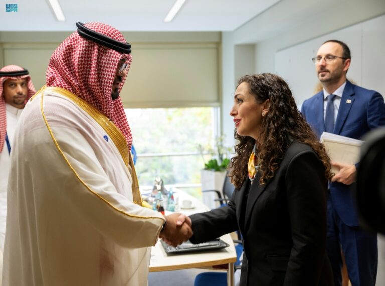 وزير-الاقتصاد-يناقش-مع-رئيسة-كوسوفو-تعزيز-العلاقات-بين-البلدين