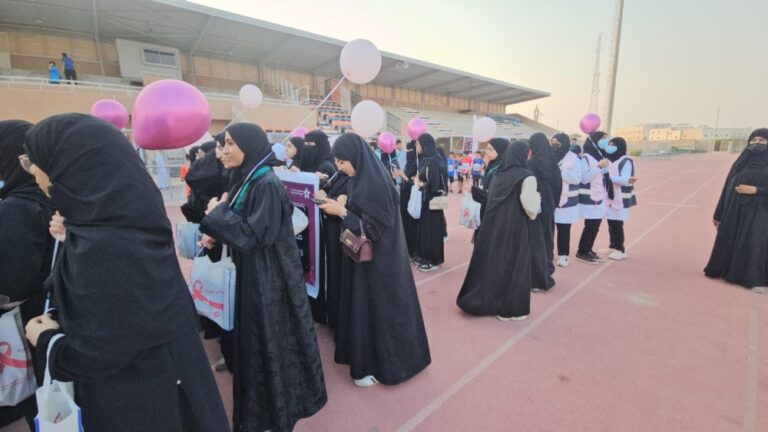 بـ-300-مشارك.-ماراثون-صفوى-الصحي-يختتم-حملة-التوعية-بسرطان-الثدي