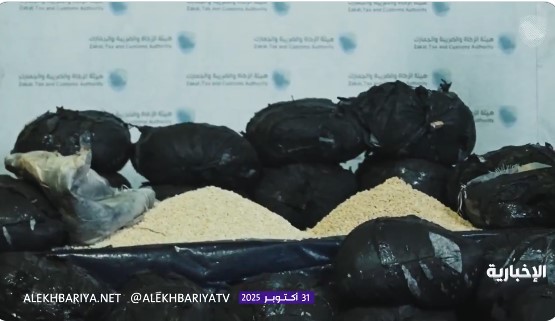 “زاتكا”-تُحبط-محاولة-تهريب-5.38-مليون-حبة-كبتاجون-مُخبأة-في-إرسالية-“فحم”-بميناء-الملك-عبدالعزيز