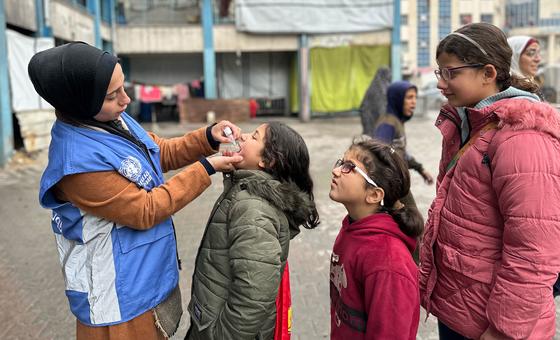 “شريان-حياة-يعيد-الأمل-في-المستقبل”،-حملة-تطعيم-جديدة-لحماية-44-ألف-طفل-في-غزة