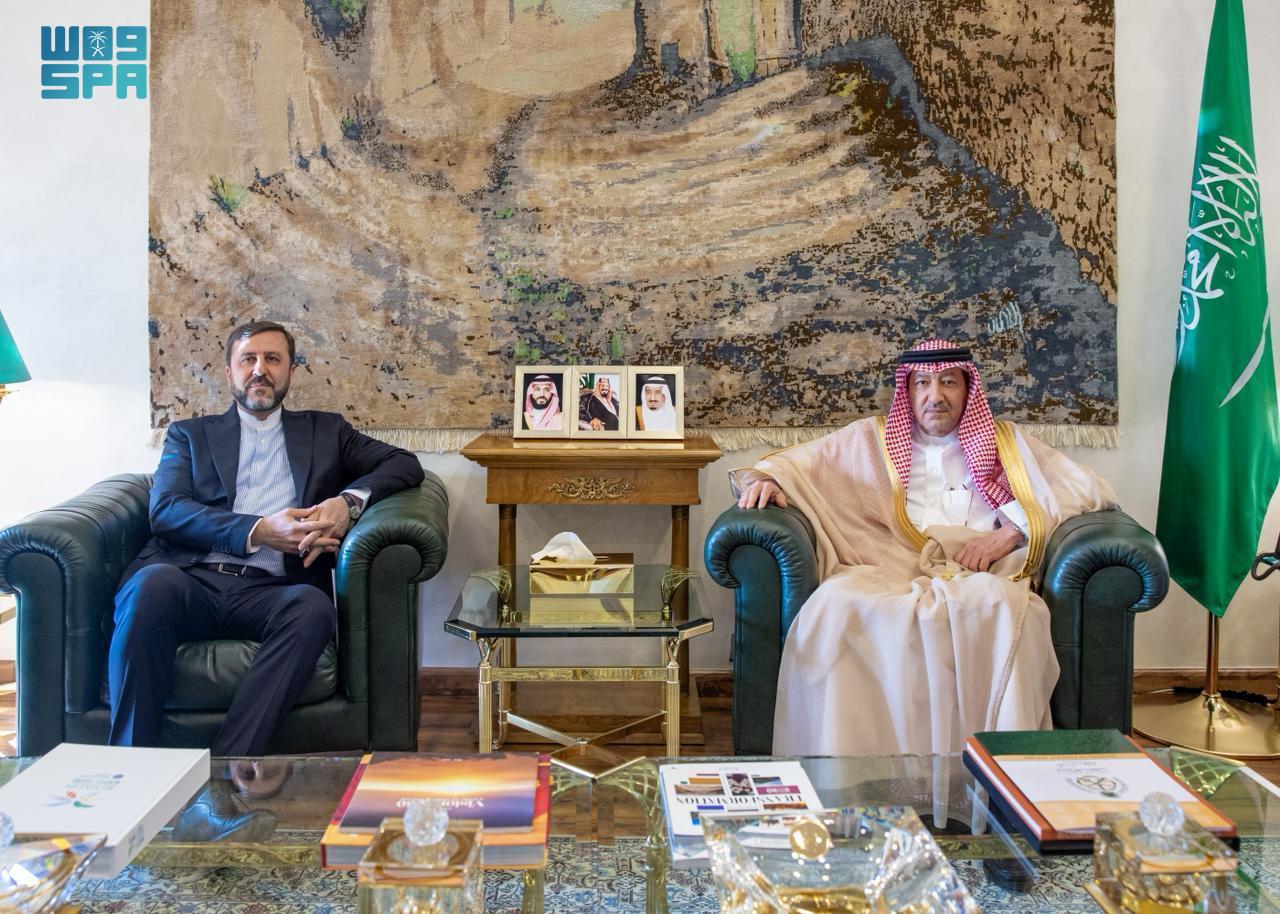 نائب-وزير-الخارجية-يستقبل-وكيل-وزارة-الخارجية-الإيرانية-للشؤون-القانونية-والدولية