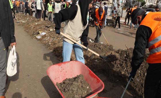 “حنعمرها-تاني”،-إطلاق-حملة-للتنظيف-وإزالة-الركام-في-غزة-“لإعادة-الأمل-والكرامة”