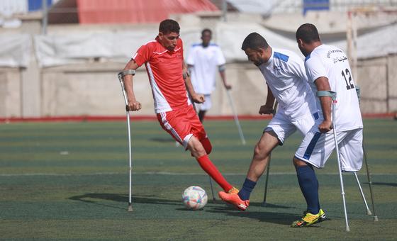 كرة-القدم-تعيد-الأمل-لمبتوري-الأطراف-في-غزة