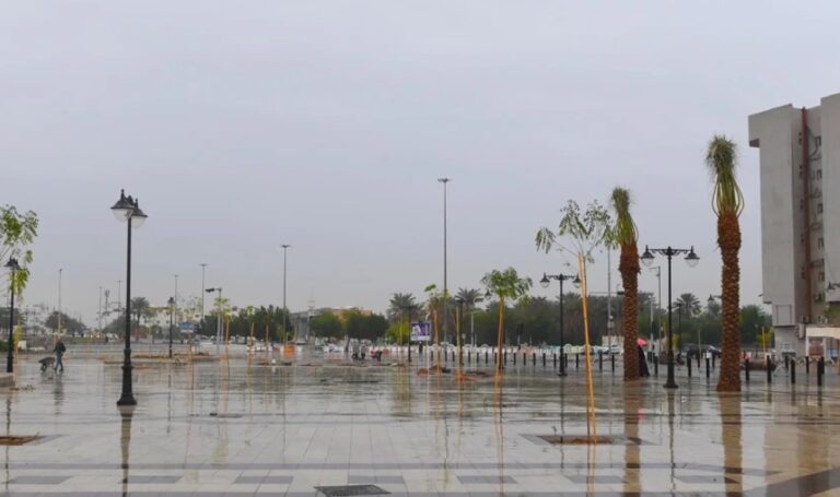 طقس-المنطقة-الشرقية.-أمطار-خفيفة-على-حفر-الباطن