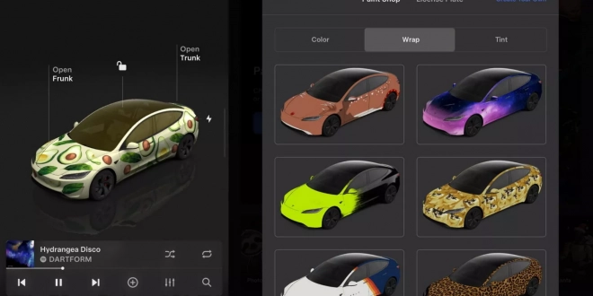 تحديث-تسلا-لعام-2025-يقدم-ملاحة-أذكى-وتجارب-ترفيهية-موسعة