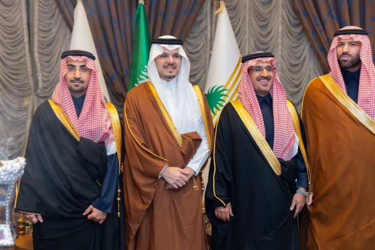 سمو نائب أمير منطقة الرياض يشرف حفل زواج نجل الشيخ سعود بن نومه بالرياض