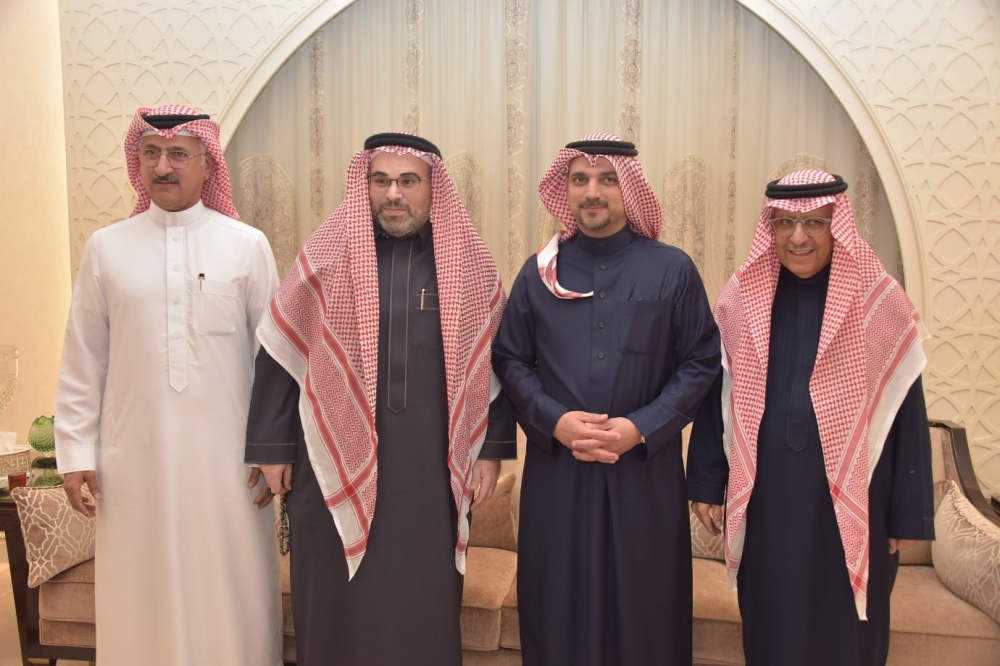 مجلس إبراهيم الجميح يحتفي بالمهنئين بمناسبة حلول رمضان