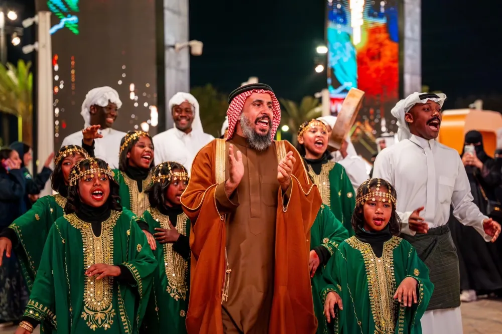 أجواء-احتفالية-مميزة.-فعاليات-القرقيعان-تزين-بوليفارد-وورلد