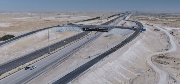 جسر-علوي-ينهي-أزمة-التفاف-بطريق-“الظهران-–-بقيق”