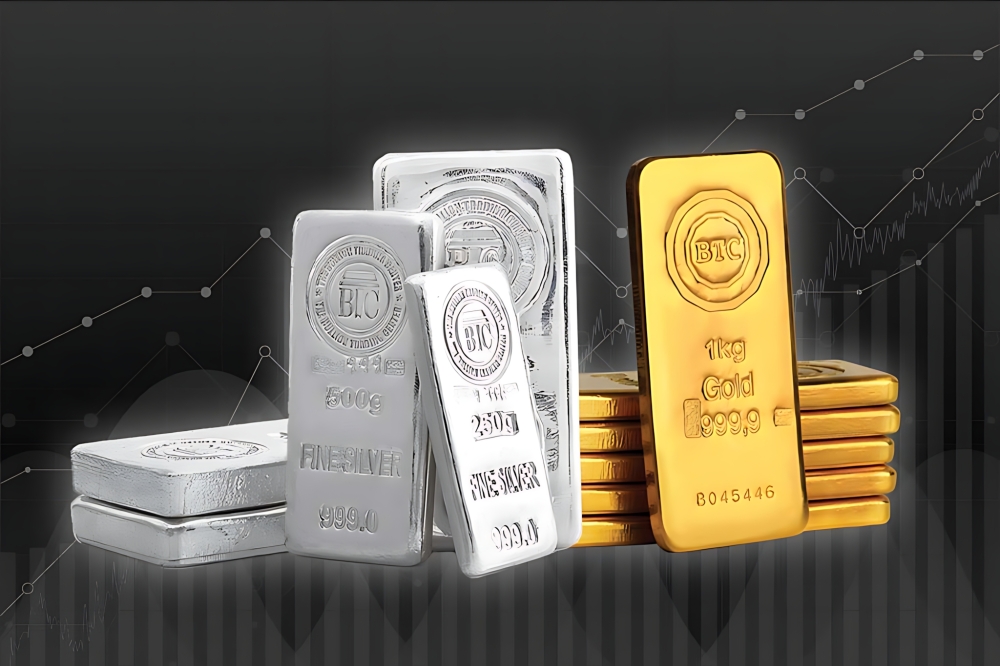 الذهب-يقترب-من-أعلى-مستوى-في-أسبوعين-مع-تراجع-الدولار-وسندات-الخزانة