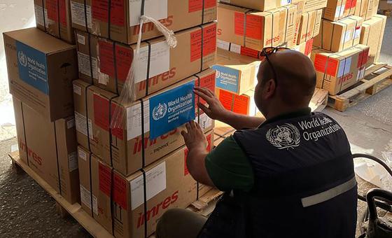 منظمة-الصحة-العالمية:-مبادرة-“الجسر-الإنساني”-تسلم-أول-شحنة-لها-إلى-غزة