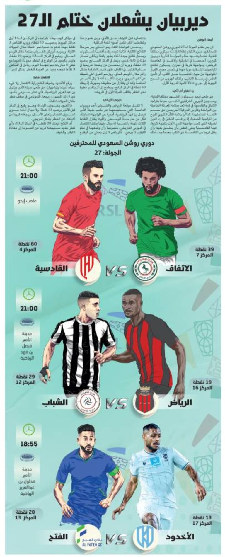 ديربيان-يشعلان-ختام-الـ27