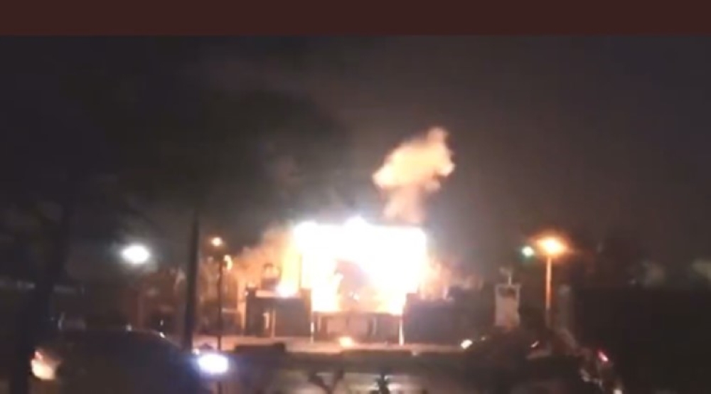 انفجارات-عنيفة-في-مقار-للحرس-الثوري-في-شيراز