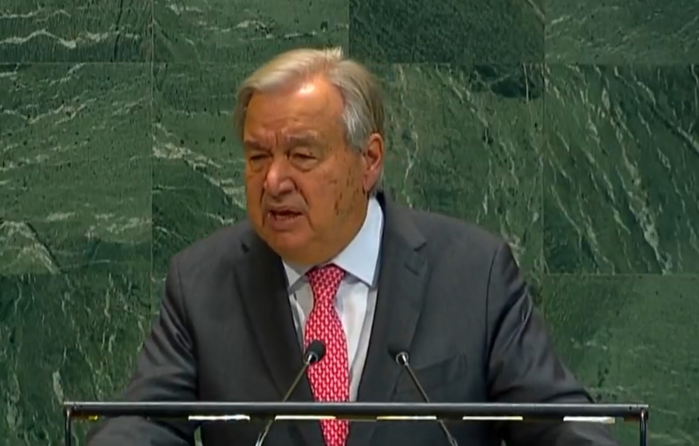 جوتيريش يرحب باتفاق وقف إطلاق النار بين واشنطن وطهران