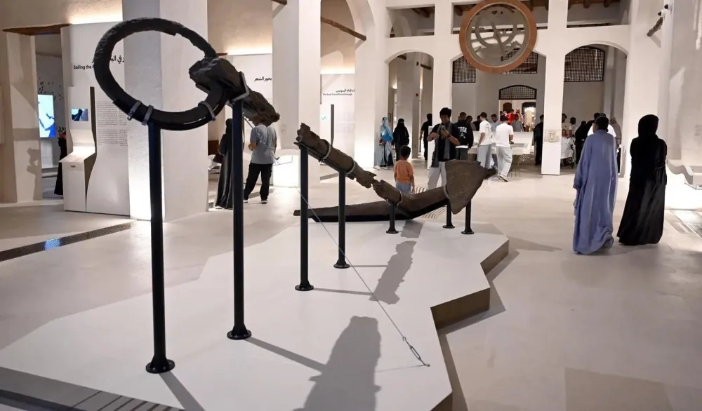 معرض-“كنوز-غارقة”.-نظرة-على-رحلات-البشر-والأدلة-التاريخية-بالبحر-الأحمر