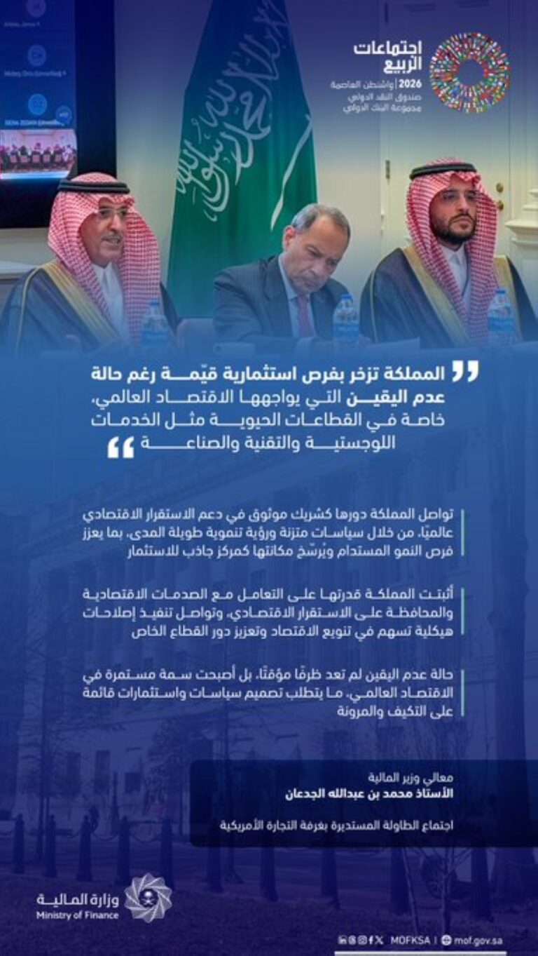 وزير-المالية:-المملكة-تزخر-بفرص-استثمارية-وأثبتت-قدرتها-ضد-الصدمات-الاقتصادية