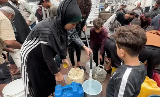 غزة-–-الأمم-المتحدة-وشركاؤها-يدينون-مقتل-متعاقديْن-مدنيين-عند-نقطة-توزيع-مياه