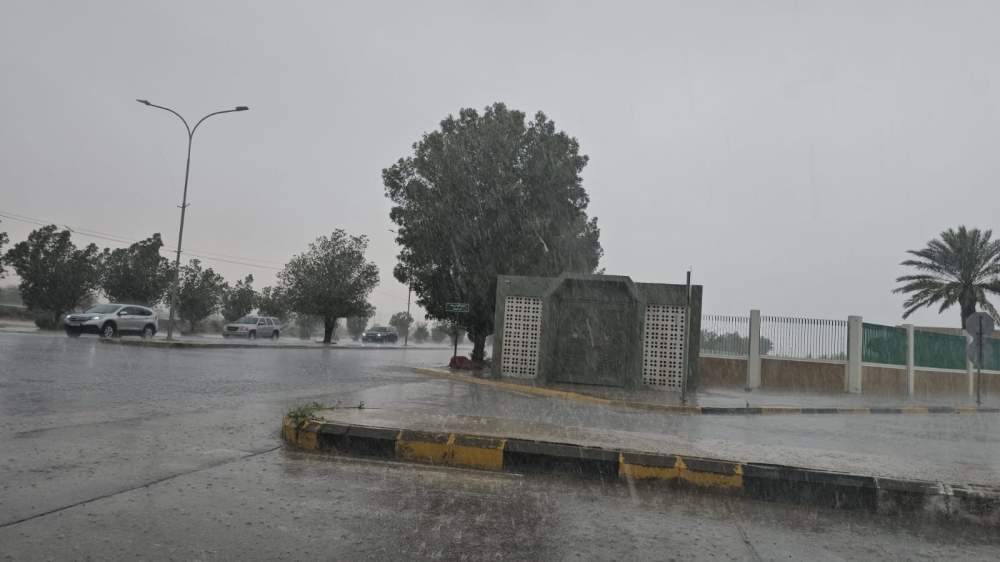 طقس-الشرقية.-أمطار-متباينة-الشدة-على-محافظة-الجبيل