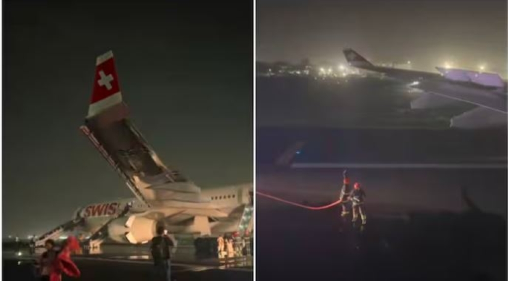 إصابة-4-ركاب-إثر-حريق-في-طائرة-سويسرية-في-مطار-إنديرا-غاندي-بالهند