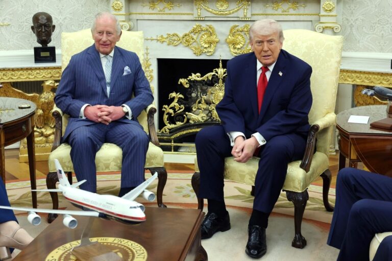 رغم-توتر-العلاقات.-ترامب-يشيد-أمام-الملك-تشارلز-بالعلاقة-مع-بريطانيا