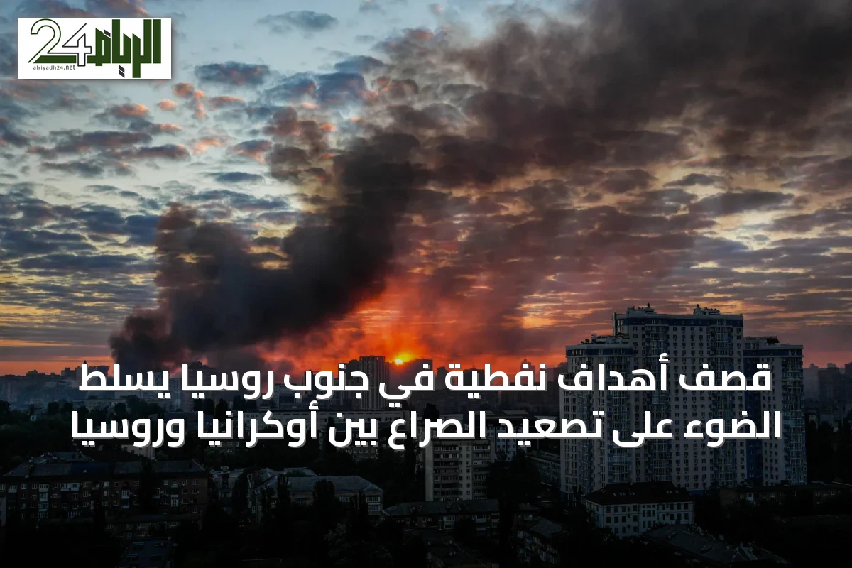 قصف أهداف نفطية في جنوب روسيا يسلّط الضوء على تصعيد الصراع بين أوكرانيا وروسيا
