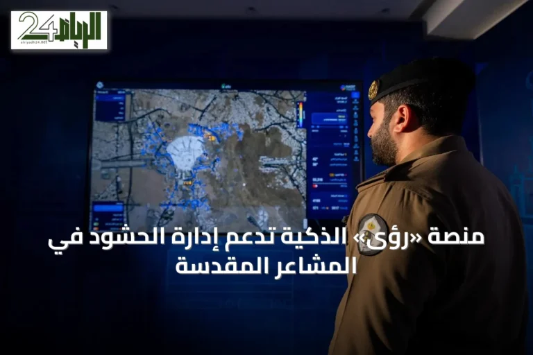 منصة «رؤى» الذكية تدعم إدارة الحشود في المشاعر المقدسة