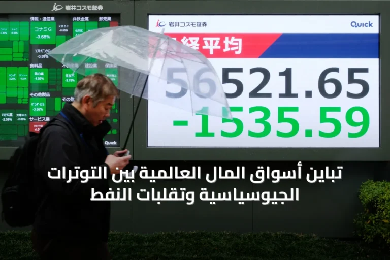 أسواق المال العالمية تتأرجح بين التوترات الجيوسياسية وتقلبات النفط