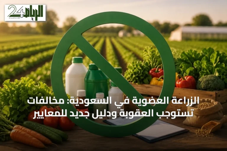 الزراعة العضوية في السعودية: مخالفات تستوجب العقوبة ودليل جديد للمعايير