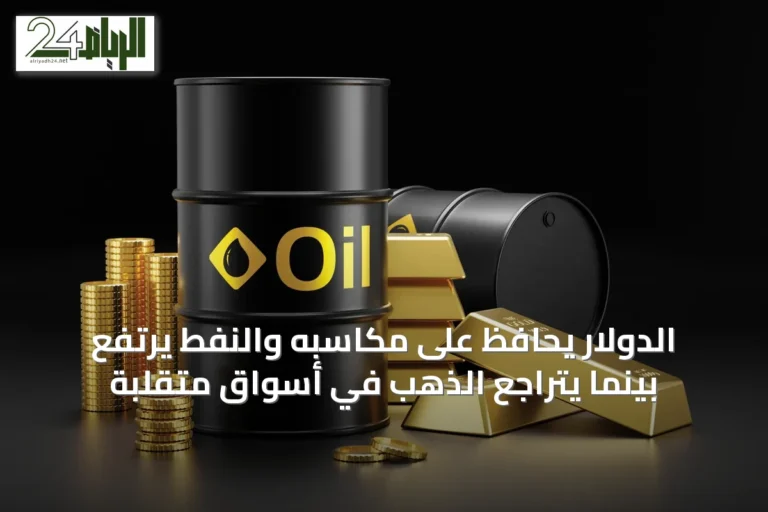 الدولار يحافظ على مكاسبه والنفط يرتفع بينما يتراجع الذهب في أسواق متقلبة
