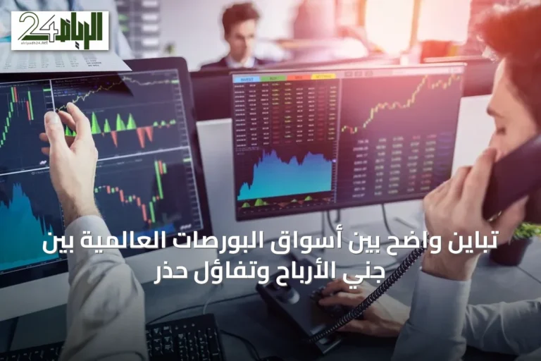 تباين واضح بين أسواق البورصات العالمية بين جني الأرباح وتفاؤل حذر