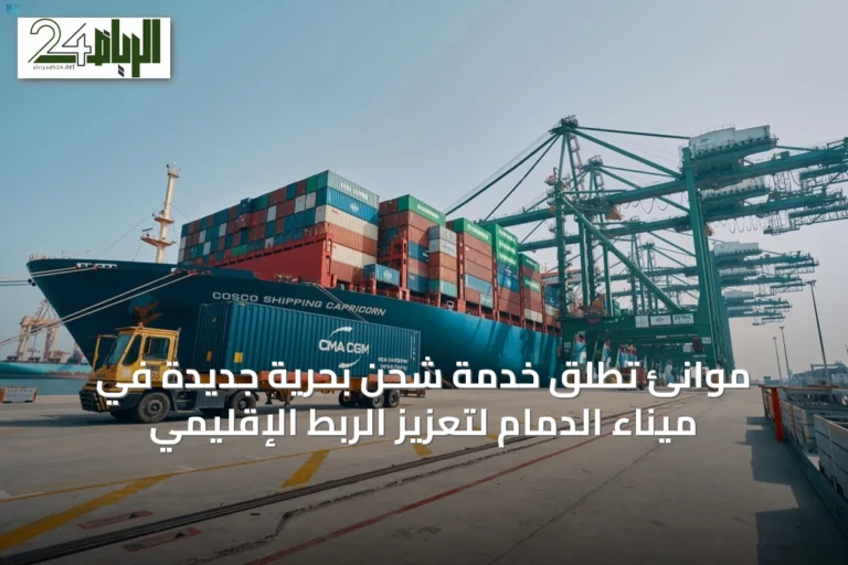 موانئ تُطلق خدمة شحن بحرية جديدة في ميناء الدمام لتعزيز الربط الإقليمي