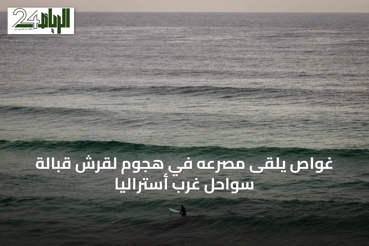 غواص يلقى مصرعه في هجوم لقرش قبالة سواحل غرب أستراليا